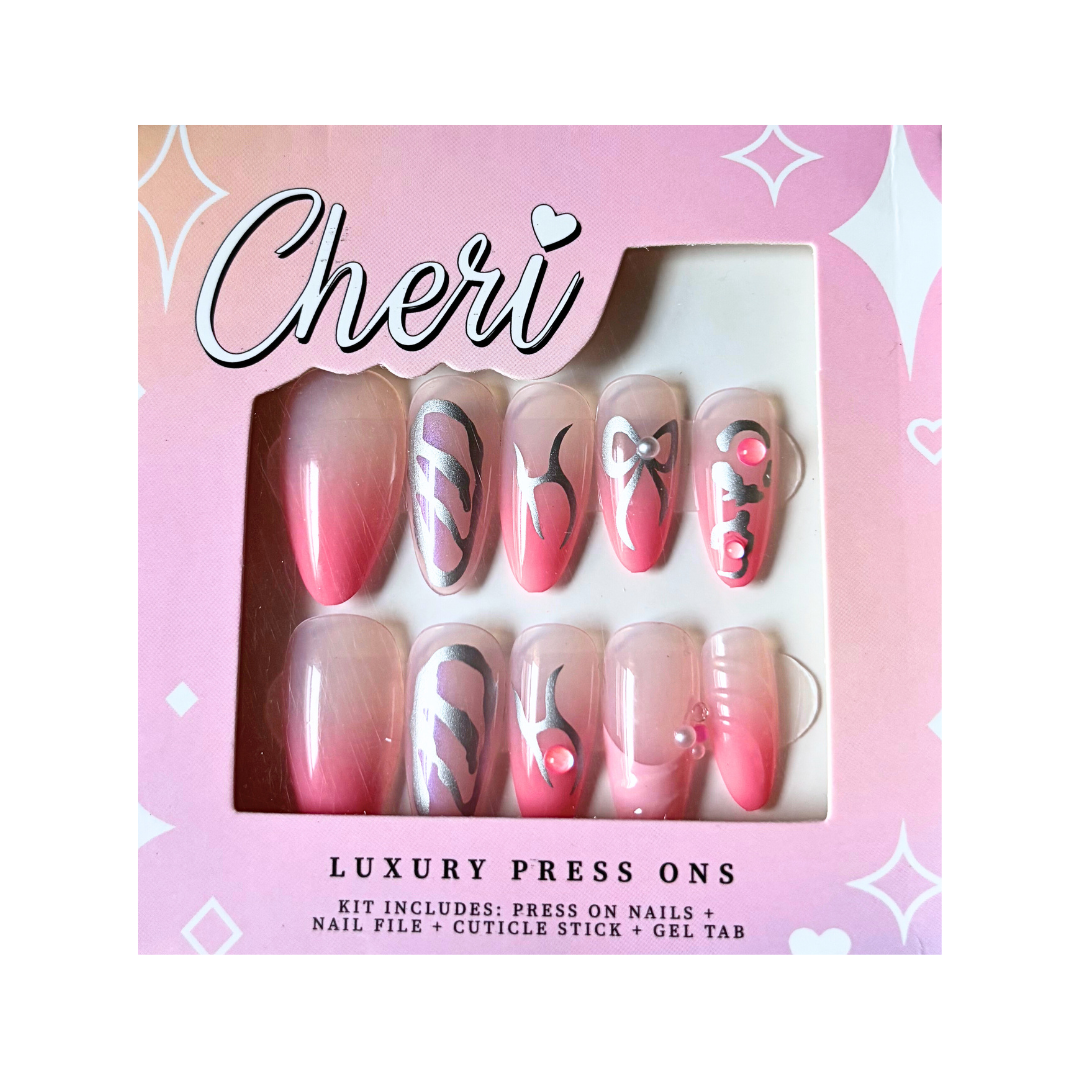 Metal Princess Press On Nail Kit