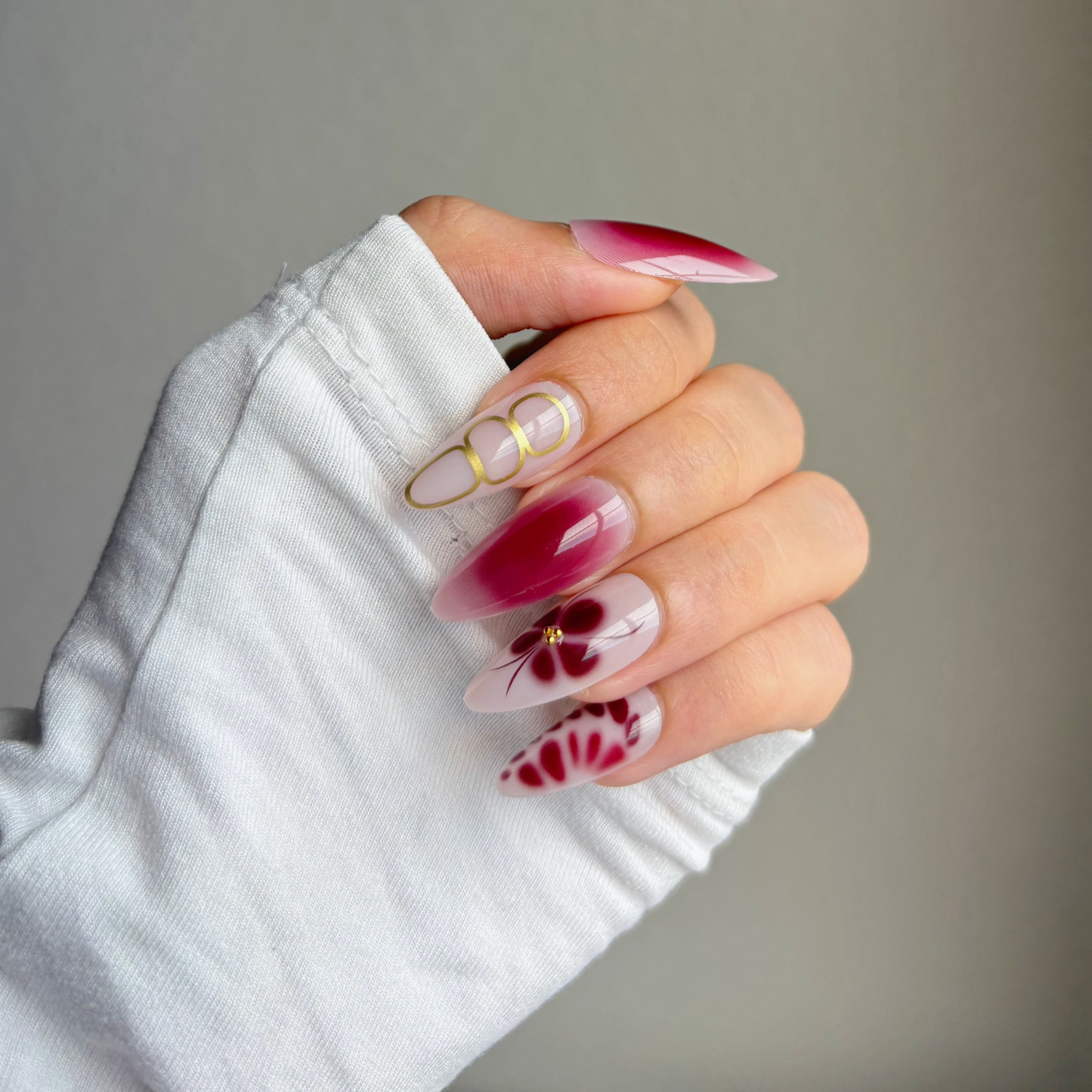 Sangria Press On Nail Kit