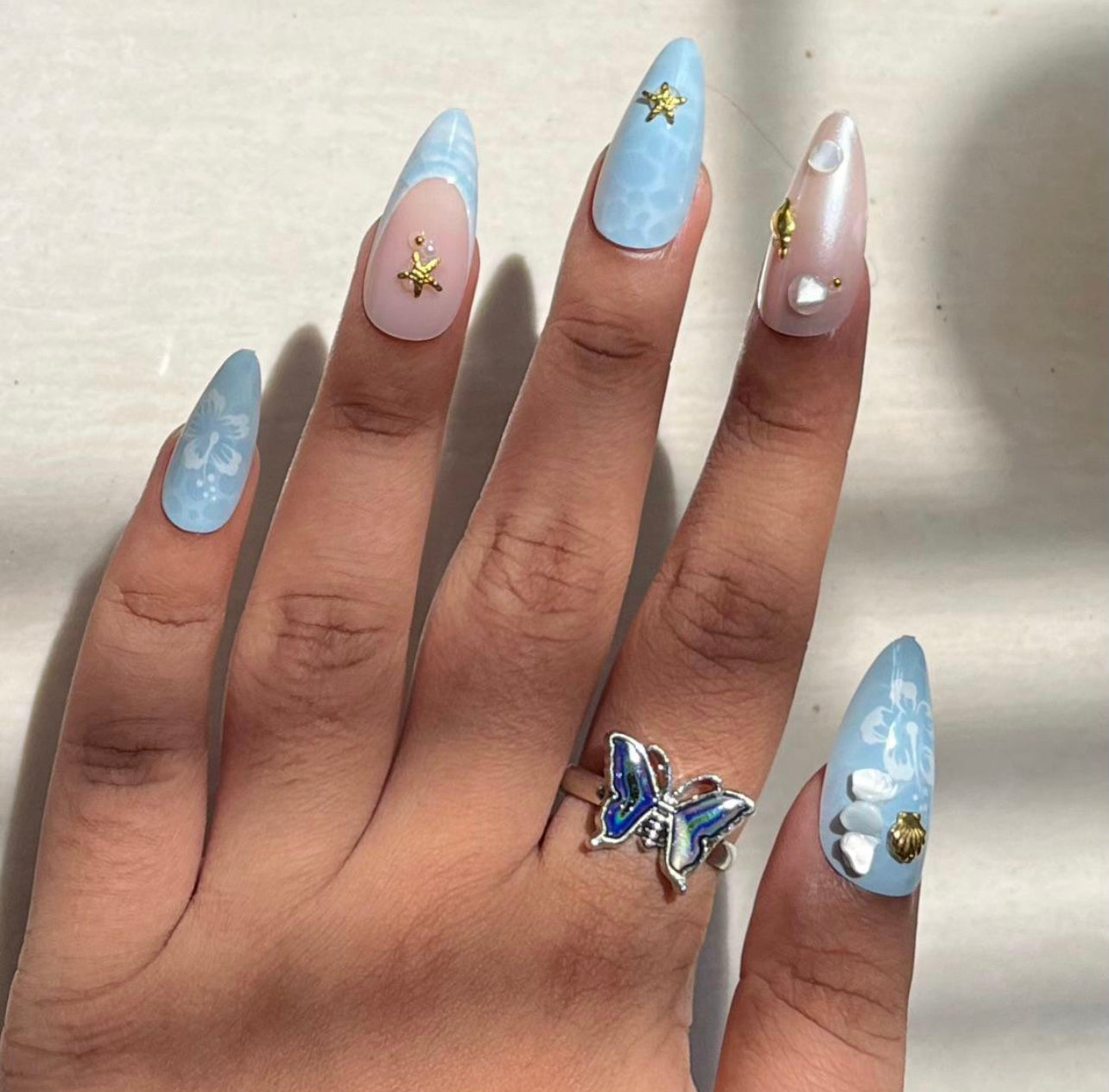 Beach Day Press On Nail Kit