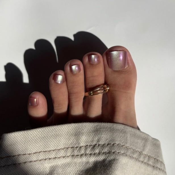 Cosmic Toe Press On Nail Kit