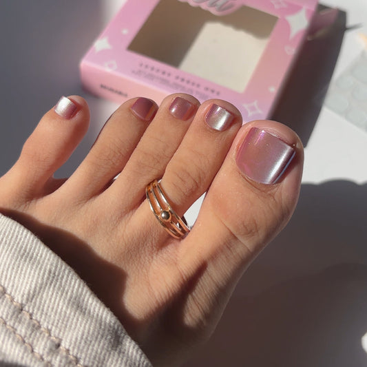 Cosmic Toe Press On Nail Kit