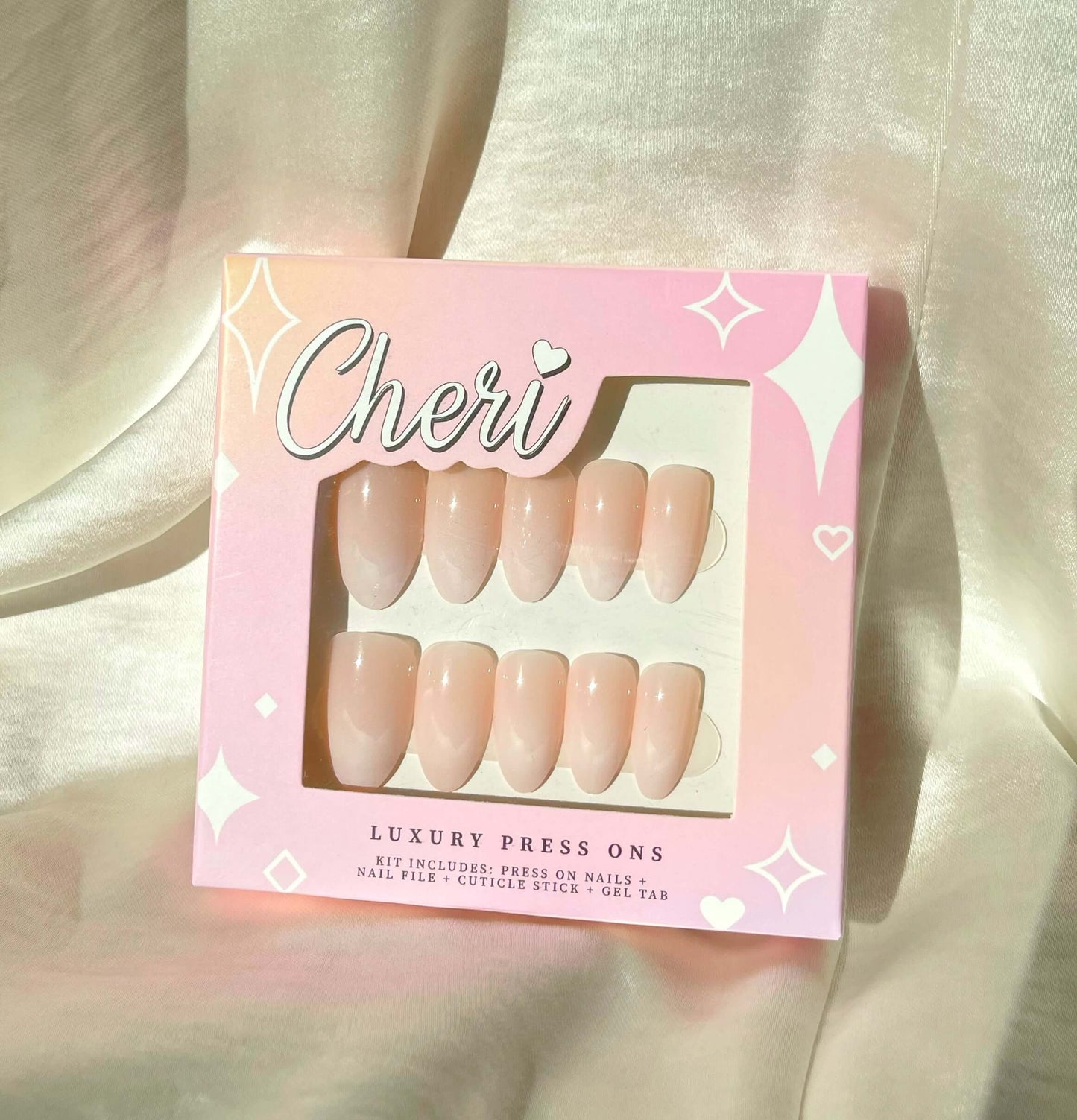 Almond Ombre Press On Nail Kit