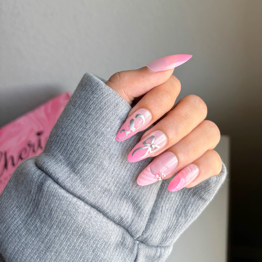 Metal Princess Press On Nail Kit